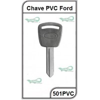 Chave Auto PVC Ford Ranger G 501 - 501PVC - PACOTE COM 5 UNIDADES